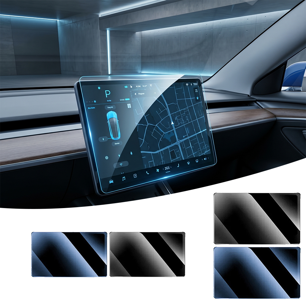Screen Protector Film - Tempered Glass Film Protector For Tesla