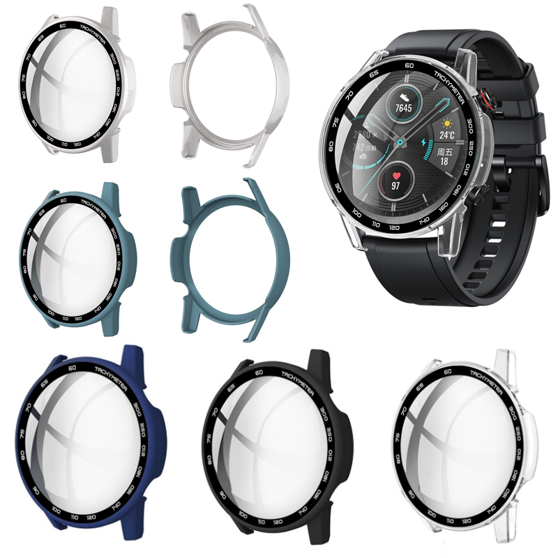 Motorola Smartwatch Accessories - Hard Edge Glass Screen Protector Case