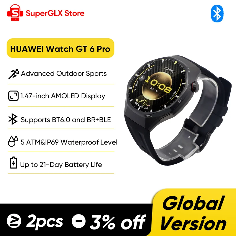 Smartwatch Instagram - HUAWEI Watch GT 6 Pro Smartwatch