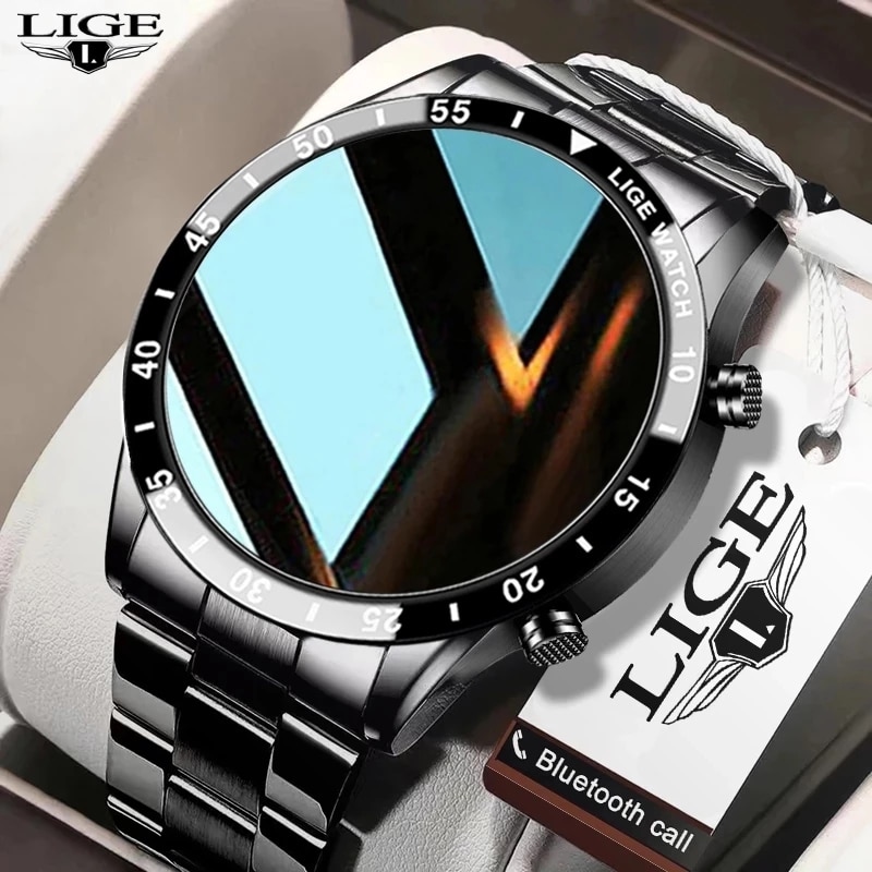 Smartwatch Instagram - LIGE 2024 Smart Watch Men Full