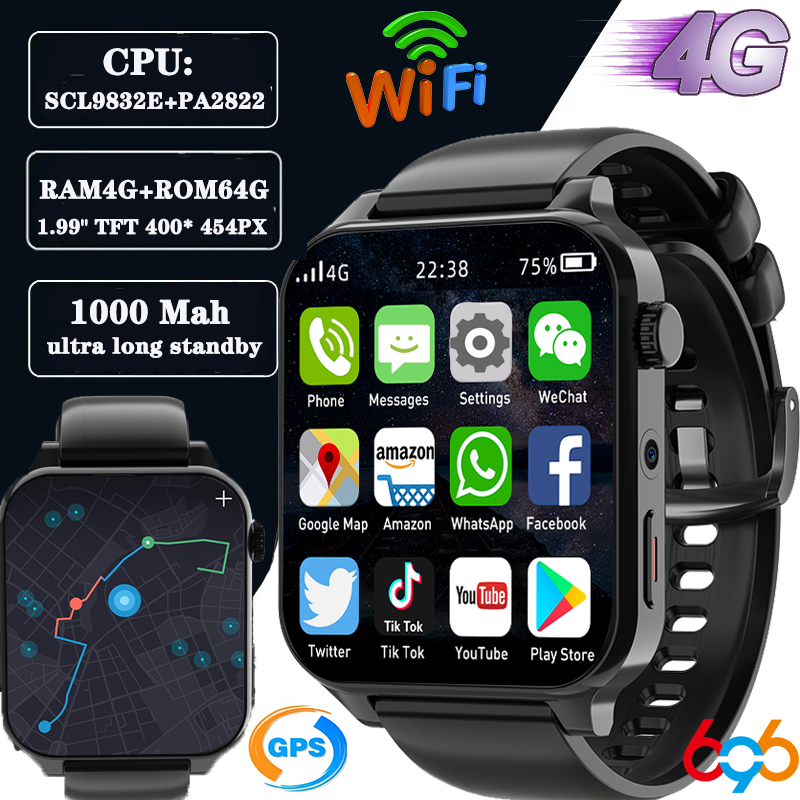Smartwatch Instagram - 2023 RAM 4GB ROM 64GB 1.99