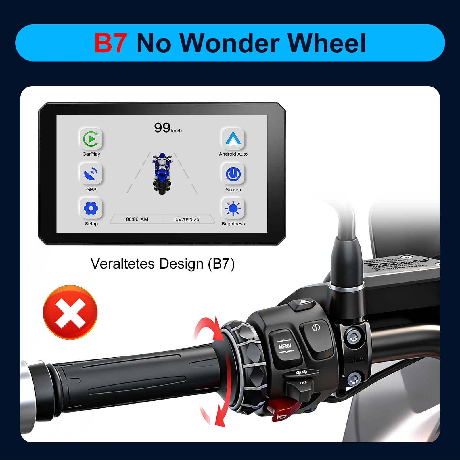Carplay for BMW XR M1000 R1200 - Smartwatch Universal ulasan dan harga