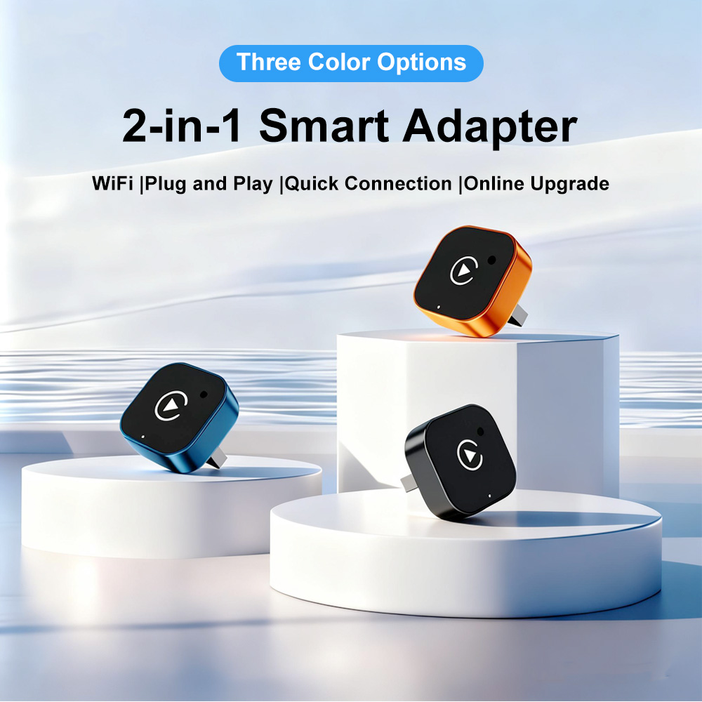 Wireless CarPlay Adapter 2-in- - Smartwatch Universal ulasan dan harga