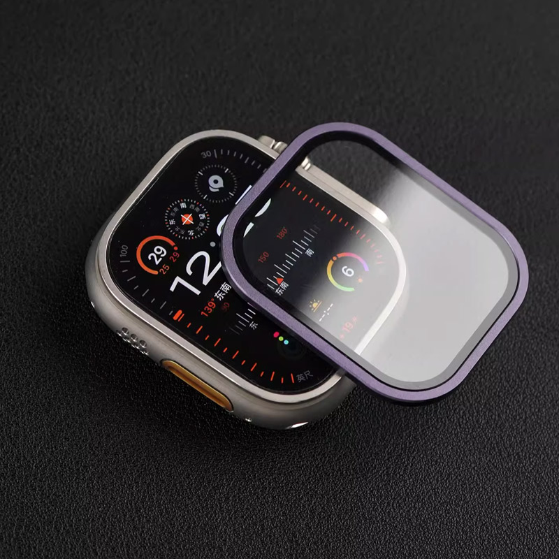 Tempered Glass for Apple Watch - Smartwatch Case ulasan dan harga