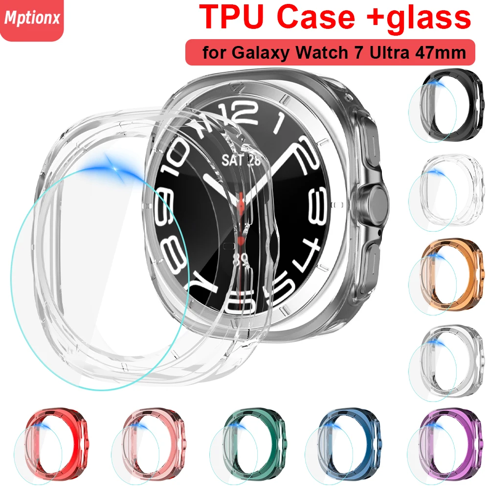 Glass+Cover for Samsung Galaxy - Watch Case Bumper ulasan dan harga
