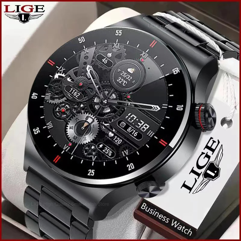 LIGE ECG+PPG Bluetooth Call Sm - Smartwatch Instagram ulasan dan harga