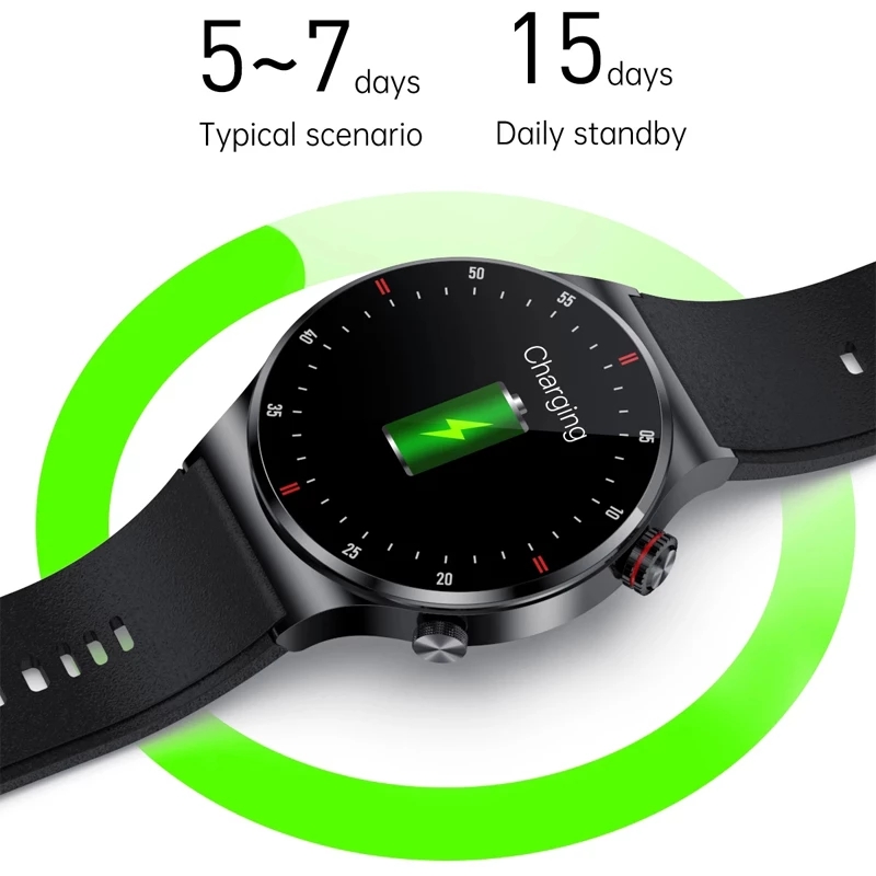 LIGE ECG+PPG Bluetooth Call Sm - Smartwatch Instagram ulasan dan harga