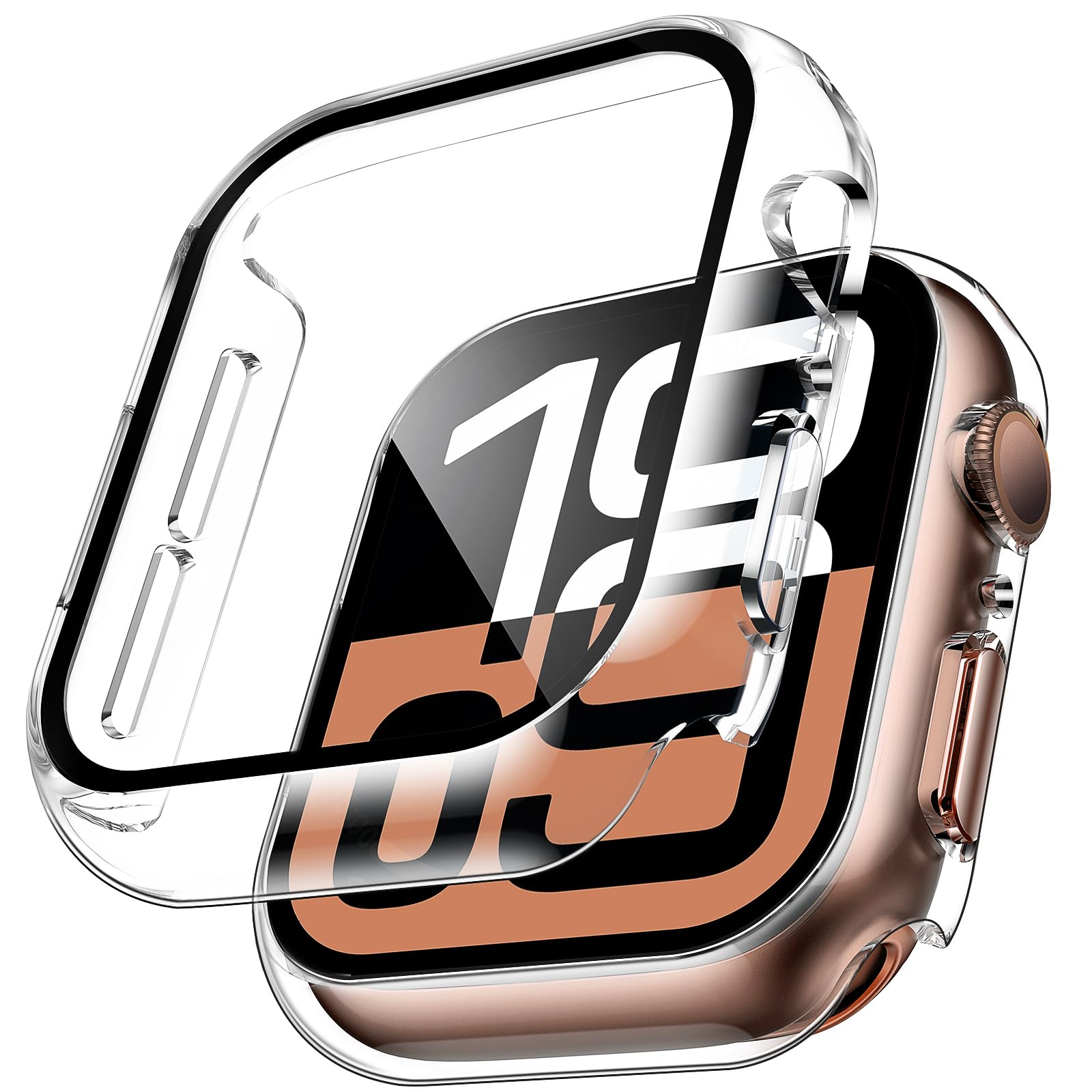 2pcs Tempered Glass Case For A - Smartwatch Case ulasan dan harga