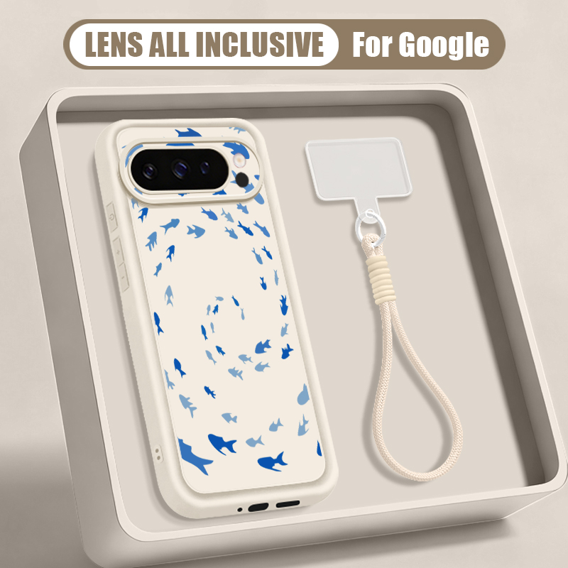 Humpback Whale Print Wrist Str - Google Pixel 8A ulasan dan harga