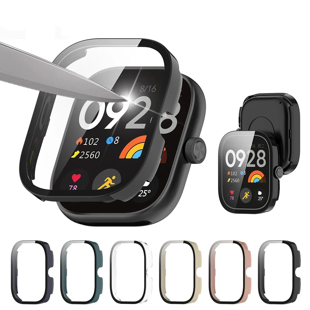 Tempered Glass+Case For Xiaomi - Xiaomi Smartwatch Accessories ulasan dan harga