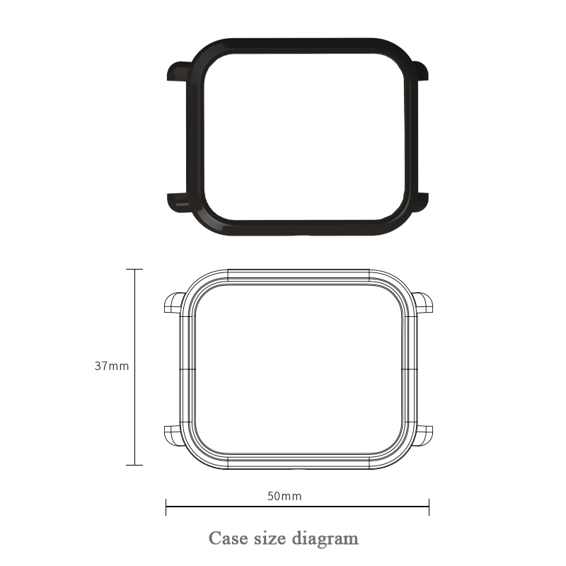 Case Cover for Amazfit Bip Ban - Amazfit Smartwatch Accessories ulasan dan harga