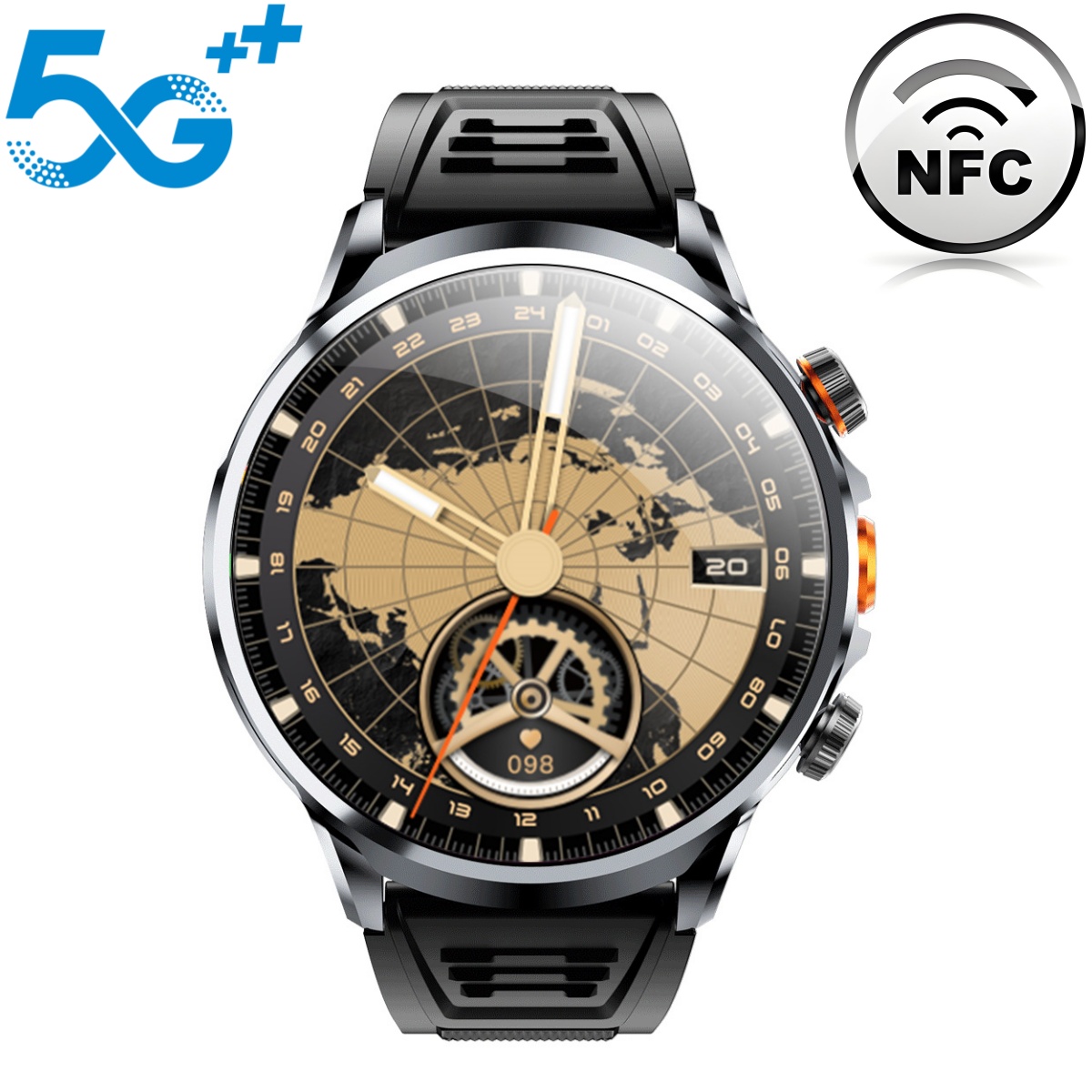H18 Smart Watch 4G/5G Call GPS - Smartwatch Instagram ulasan dan harga