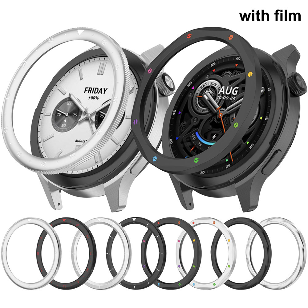 Metal Bezel Ring For Xiaomi Wa - Xiaomi Smartwatch Accessories ulasan dan harga