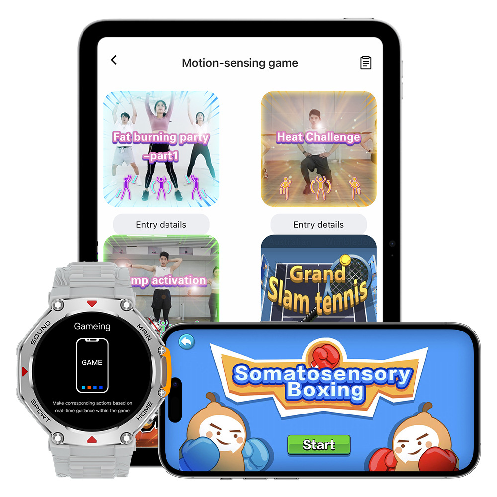 M REX4 Smart Sports Health Wat - Smartwatch M Active ulasan dan harga