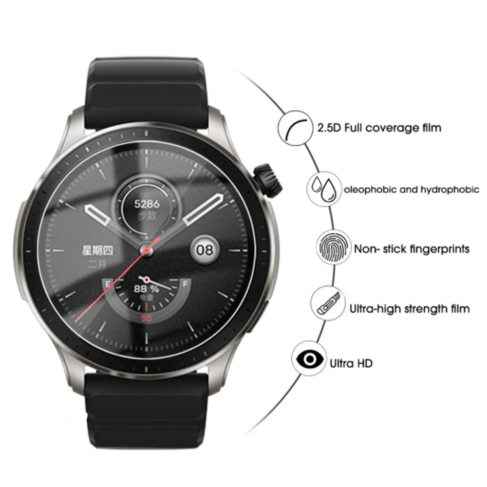 Tempered Glass for Smart Watch - Motorola Smartwatch Accessories ulasan dan harga