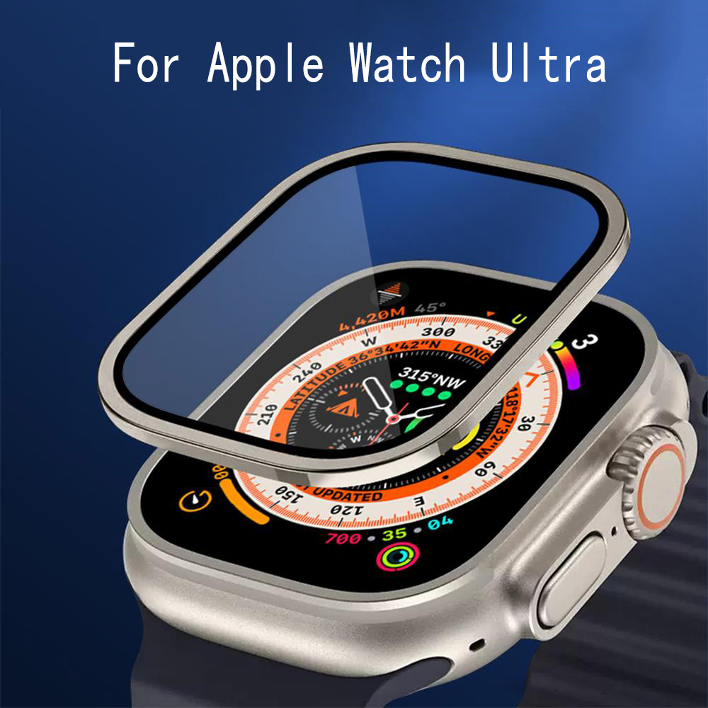 Metal Bumper+Tempered Glass Fo - Watch Case Bumper ulasan dan harga