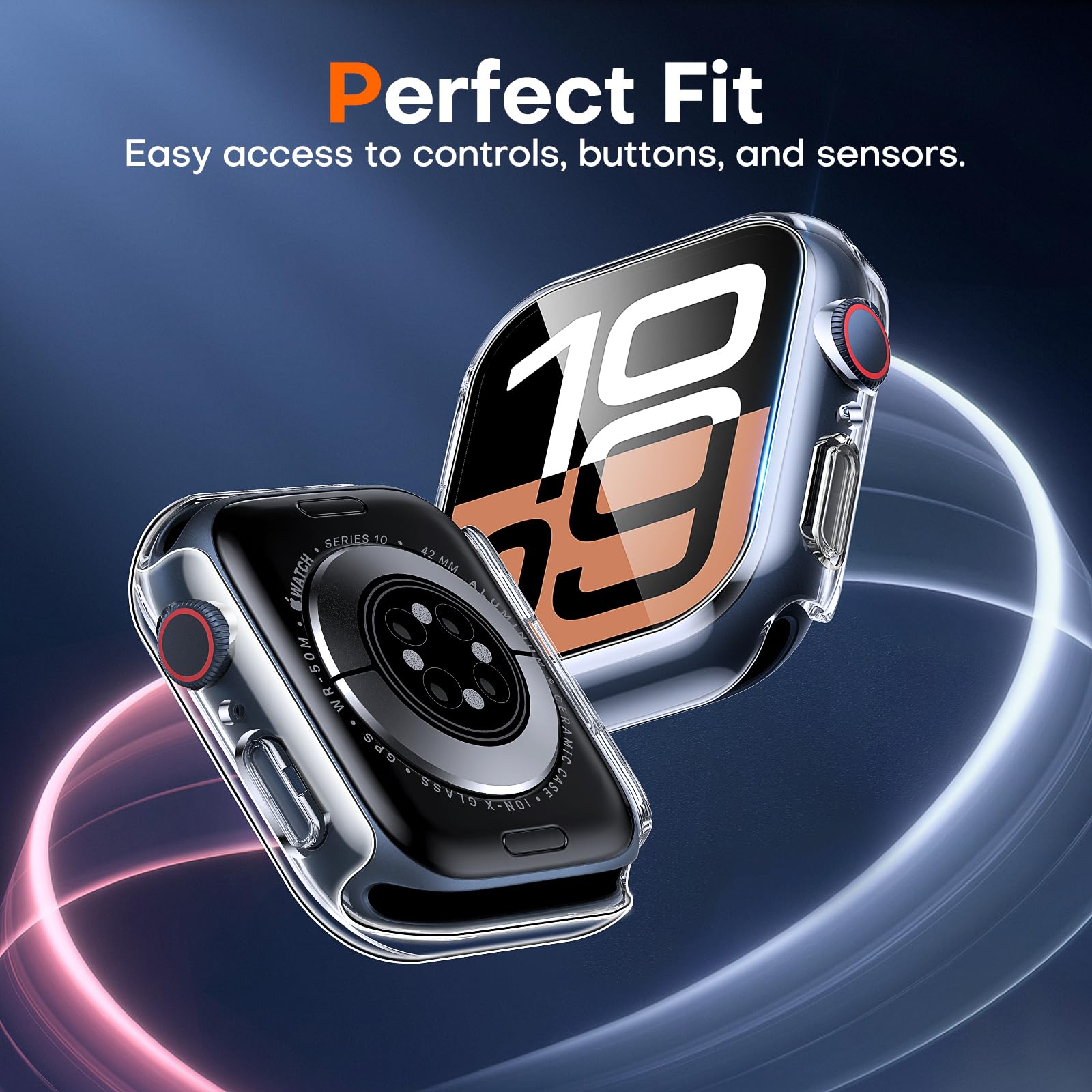 2pcs Tempered Glass Case For A - Smartwatch Case ulasan dan harga