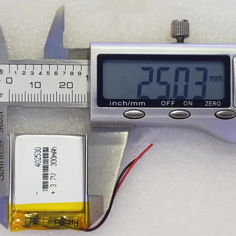 1-10PCS 3.7V 300mAh 402530 LiP - Smartwatch Headset ulasan dan harga