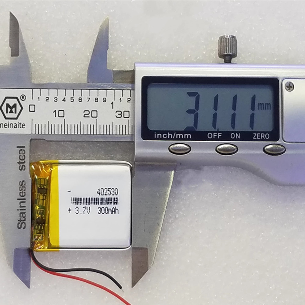 1-10PCS 3.7V 300mAh 402530 LiP - Smartwatch Headset ulasan dan harga