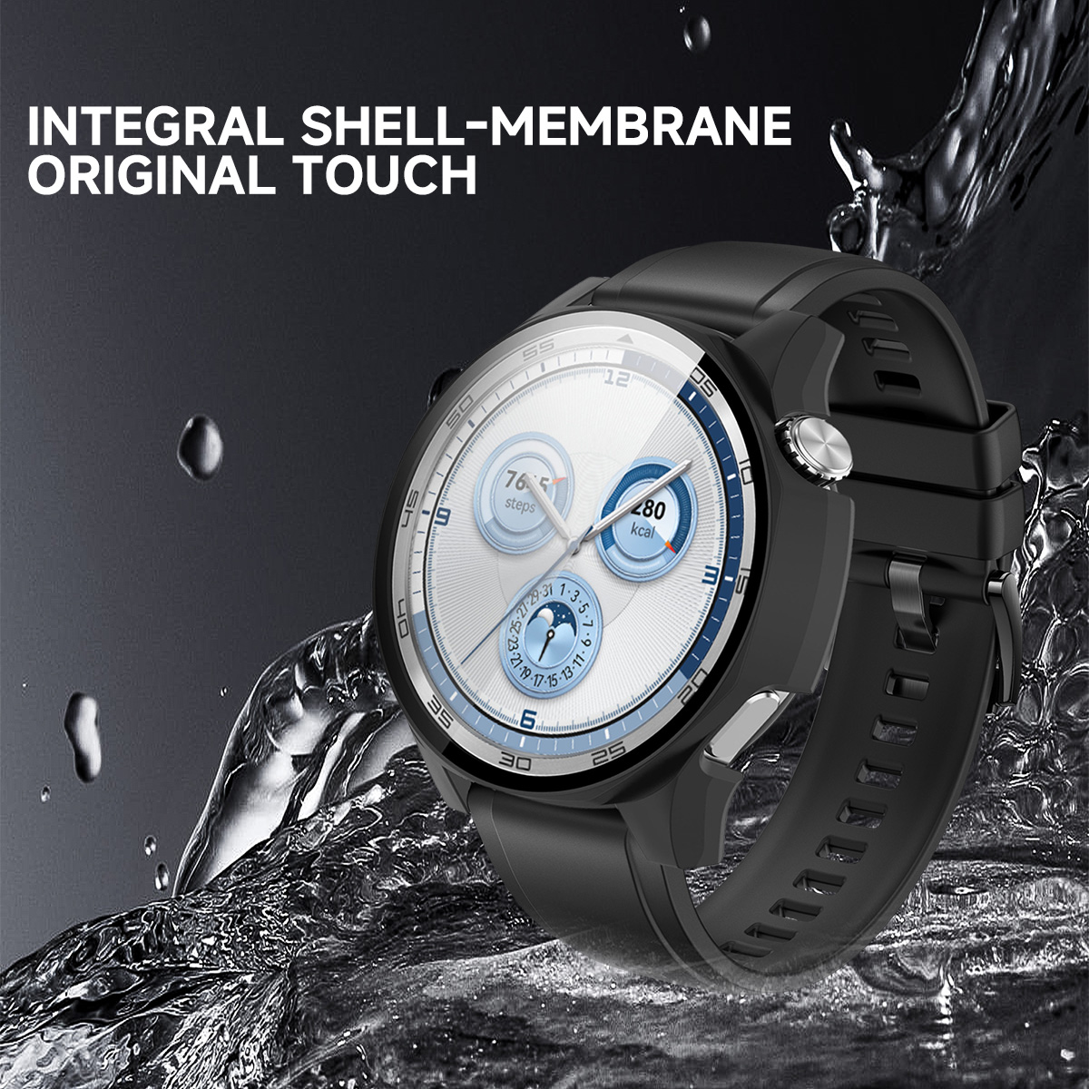 Tempered glass case For Huawei - Titan Smartwatch Accessories ulasan dan harga