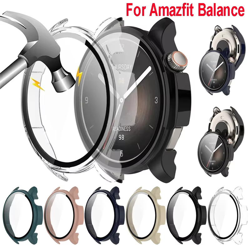 Tempered Glass Case For Amazfi - Amazfit Smartwatch Accessories ulasan dan harga