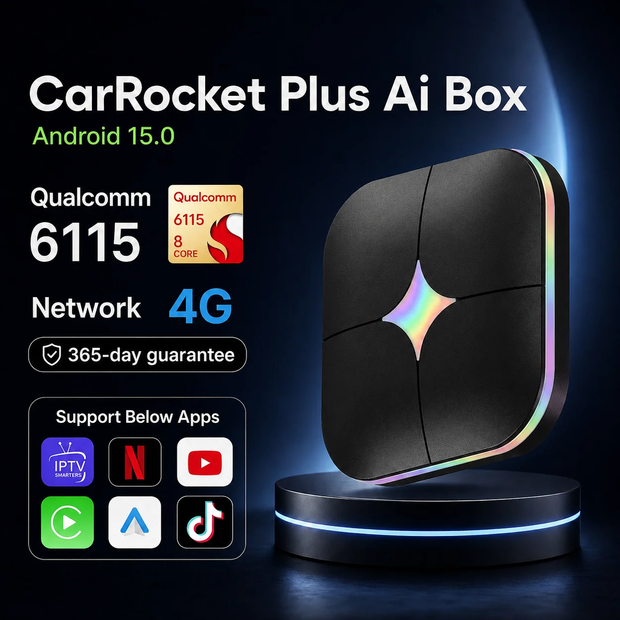 2026Android15 CarPlay Ai Box C - Smartwatch Universal ulasan dan harga