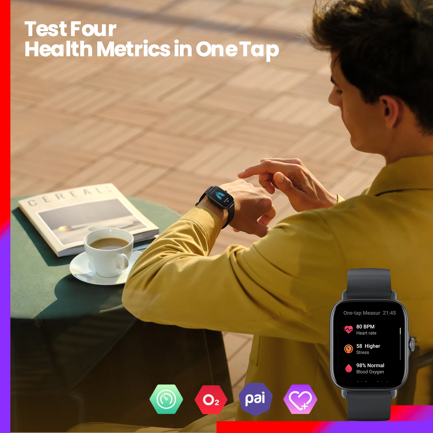 Amazfit GTS 3 Smartwatch  5ATM - Smartwatch Instagram ulasan dan harga