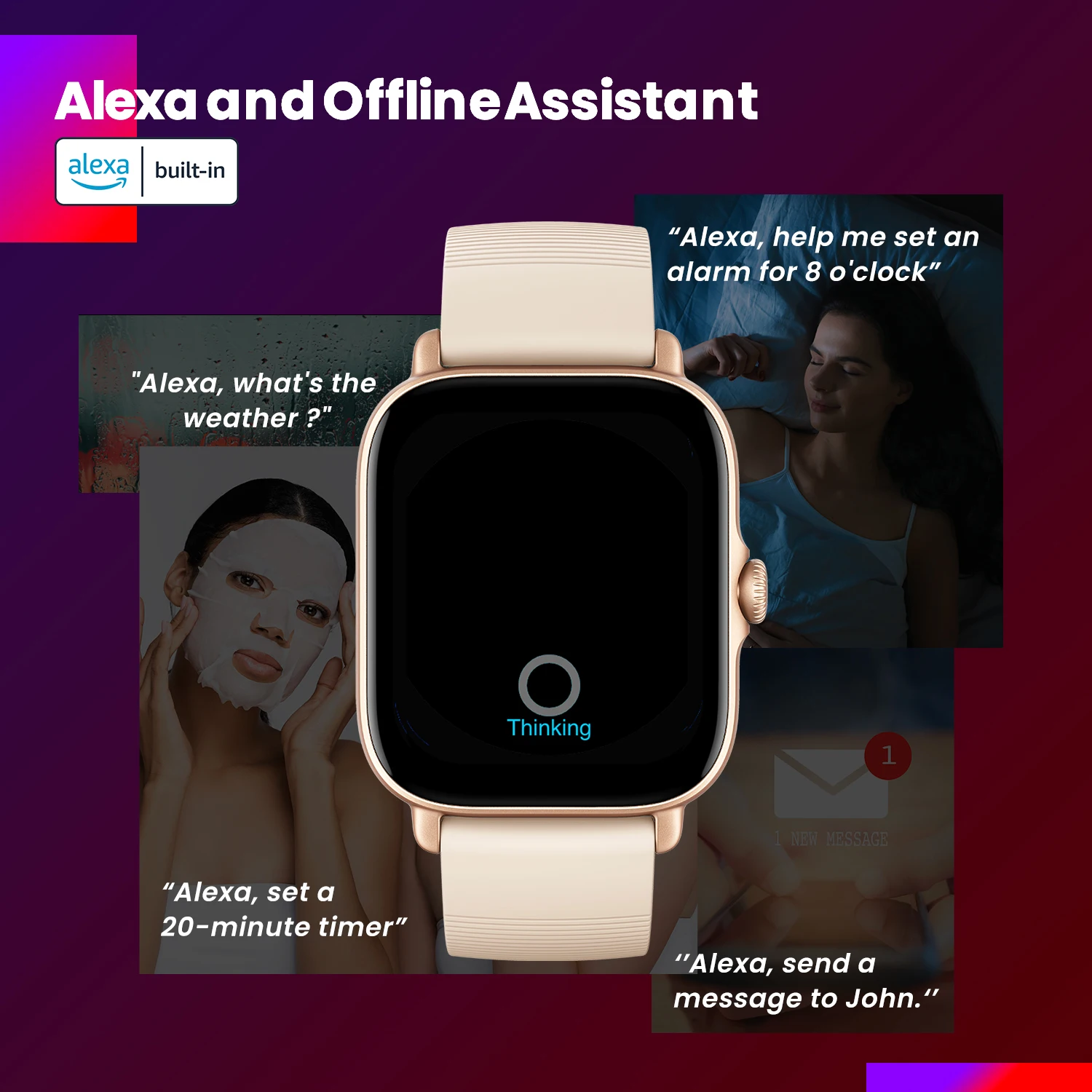 Amazfit GTS 3 Smartwatch  5ATM - Smartwatch Instagram ulasan dan harga