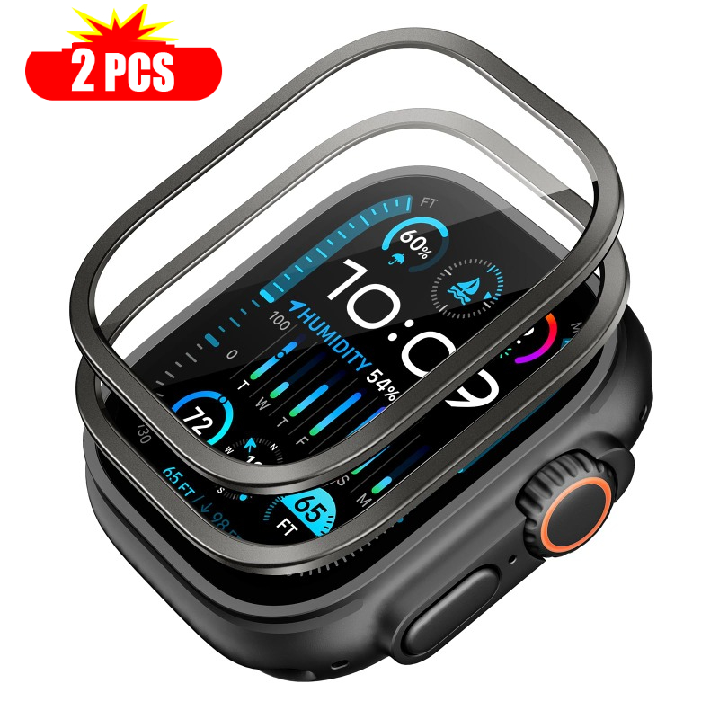 2pcs Tempered Glass for Apple  - Smartwatch Watch Accessories For Women ulasan dan harga
