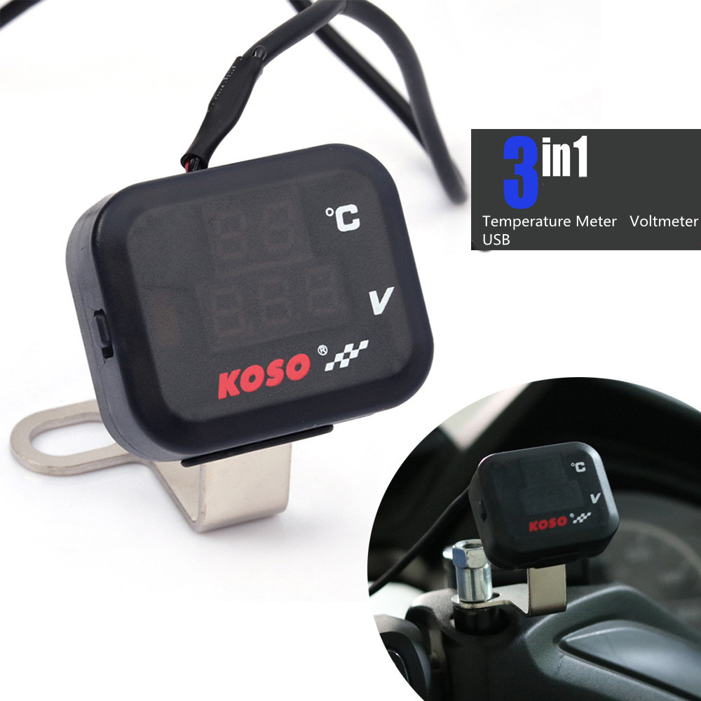 3 in 1 Universal KOSO Motorcyc - Smartwatch Universal ulasan dan harga