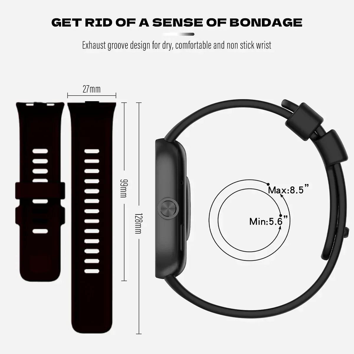 Watchband + Case For Xiaomi Re - Xiaomi Smartwatch Accessories ulasan dan harga